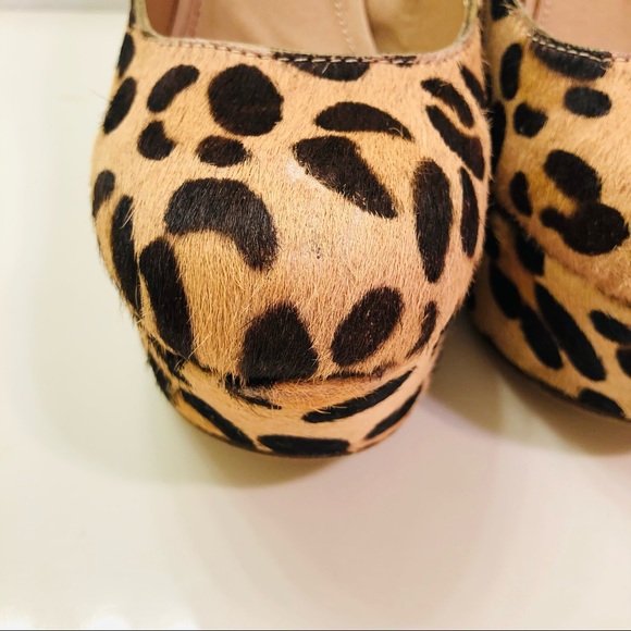 Steve Madden Pammyy L Leopard Platform Wedge - Picture 4 of 8